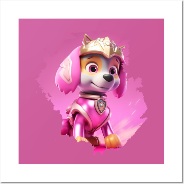 PAW Patrol The Mighty Wall Art by Pixy Official